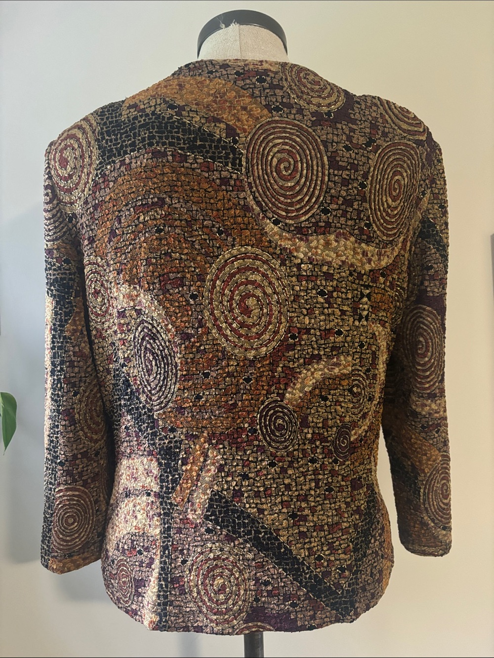 JOSEPH RIBKOFF vintage zip up blouse - Picture 6 of 8